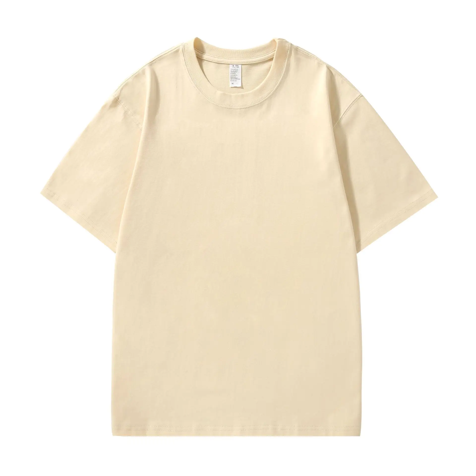 wholesale  custom over size cotton designer plain no brand t-shirt