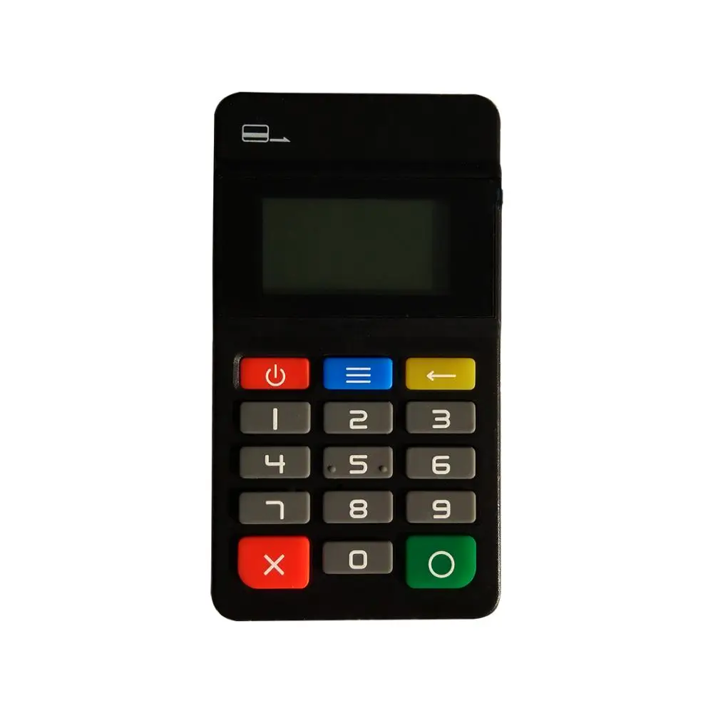 
Waypotat MPOS Mobile Payment Terminal Magnetic Card Reader NFC IC chip card reader with keypad pinpad 