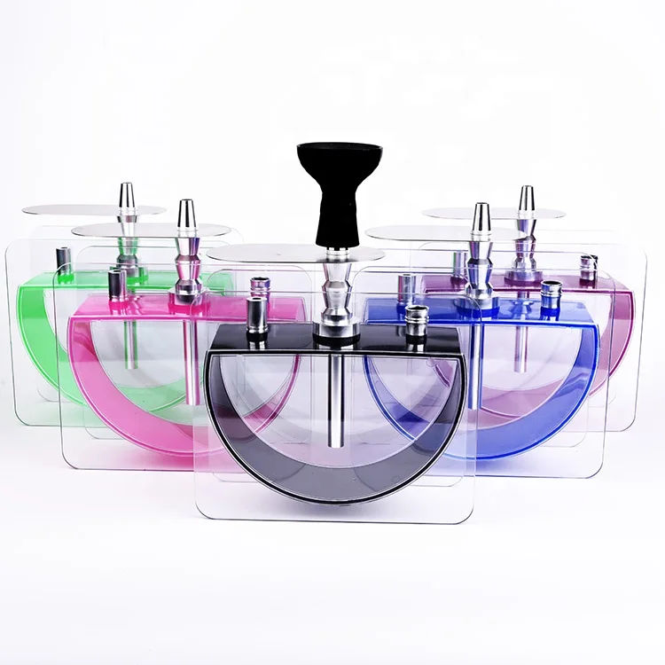 wholesale high quality hookah acrylic portable fashion shisha factory sale directly
