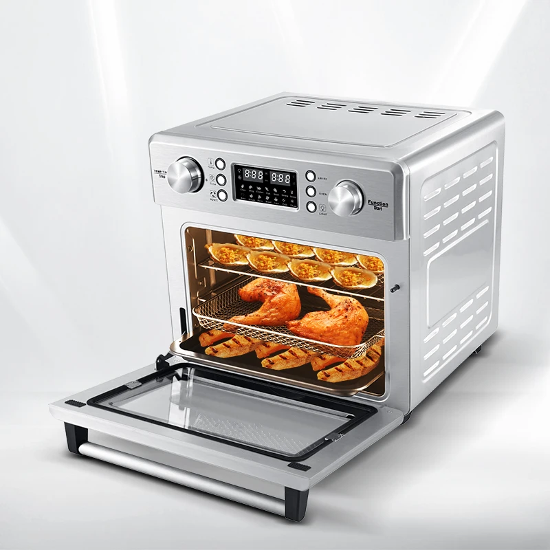 6 in 1 Multi-Function Stainless Steel Air Oven Toaster Oven Combo