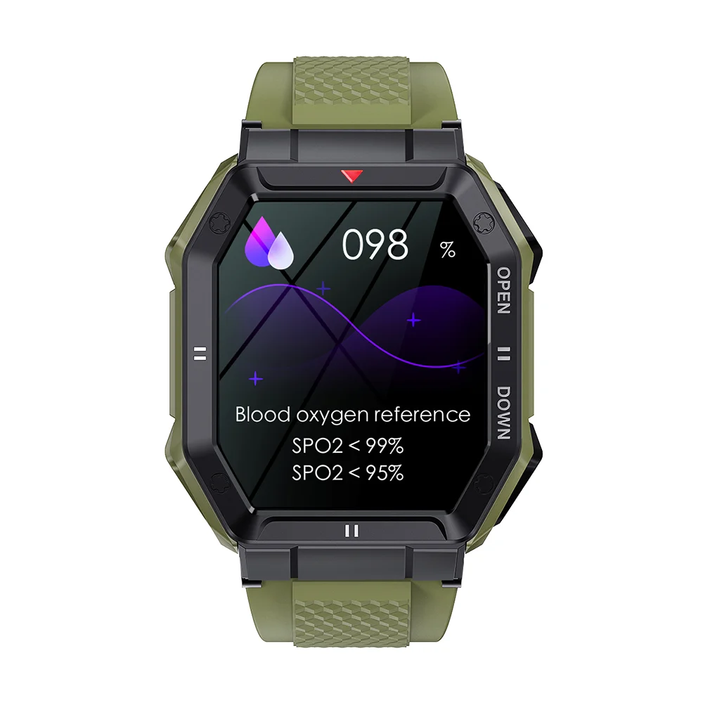 2022 Quality Smart Watch K55 Support Customization, Call Heart Rate Sleep Monitoring Blood Oxygen Measuring Fitness Tracker