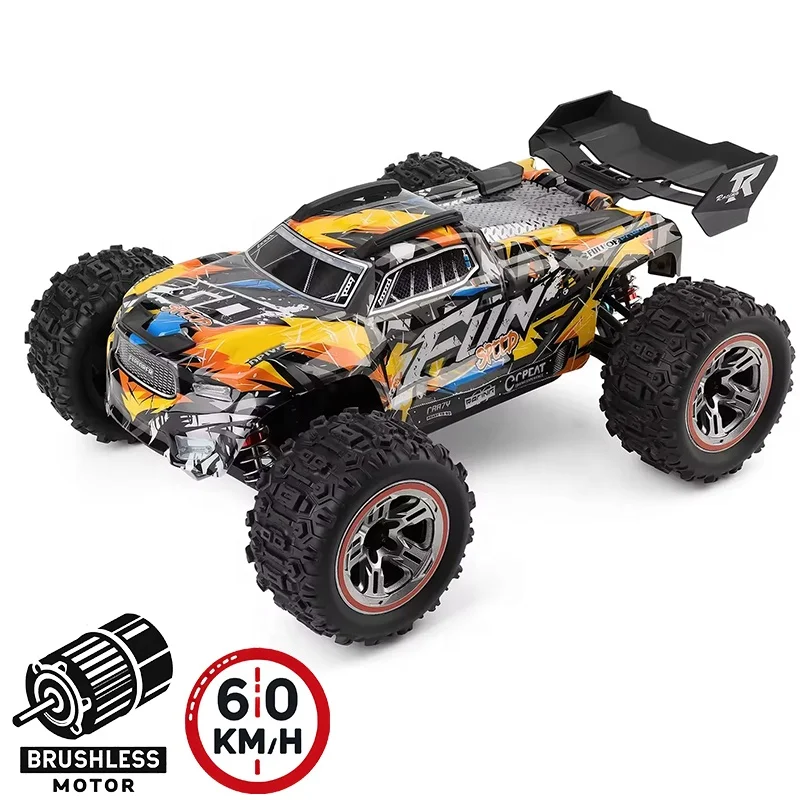 WLTOYS 184008 B вездеход 1/18 4WD RC Truggy грузовик с бесщеточным двигателем RTR высокая скорость 60 км/ч Радиоуправление гоночный автомобиль игрушка