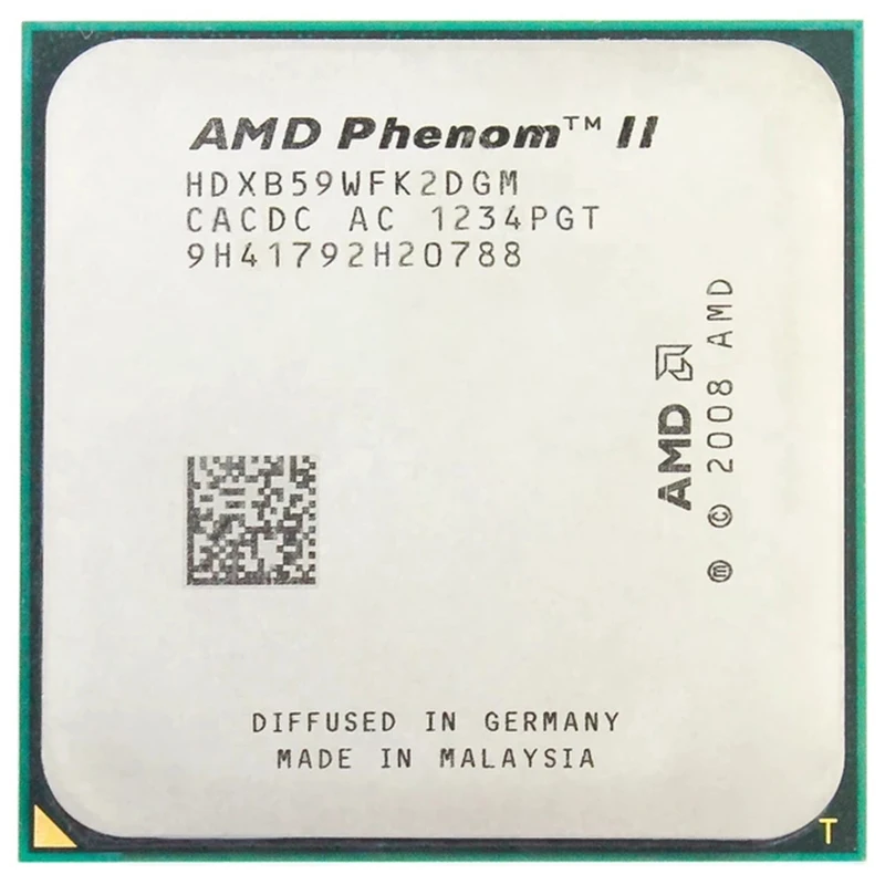 AMD Phenom II X2 B59 CPU Processor Dual-Core (3.4Ghz/ 6M /80W / 2000GHz) Socket am3 am2+ AMD Phenom II X2 B59 CPU Processor Dual