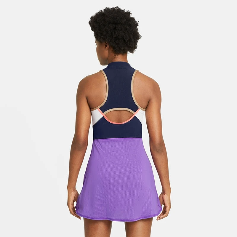 Women Sleeveless Soft Athletic Golf Tennis Dresses Quick Dry Exercise Workout Skirt Dress