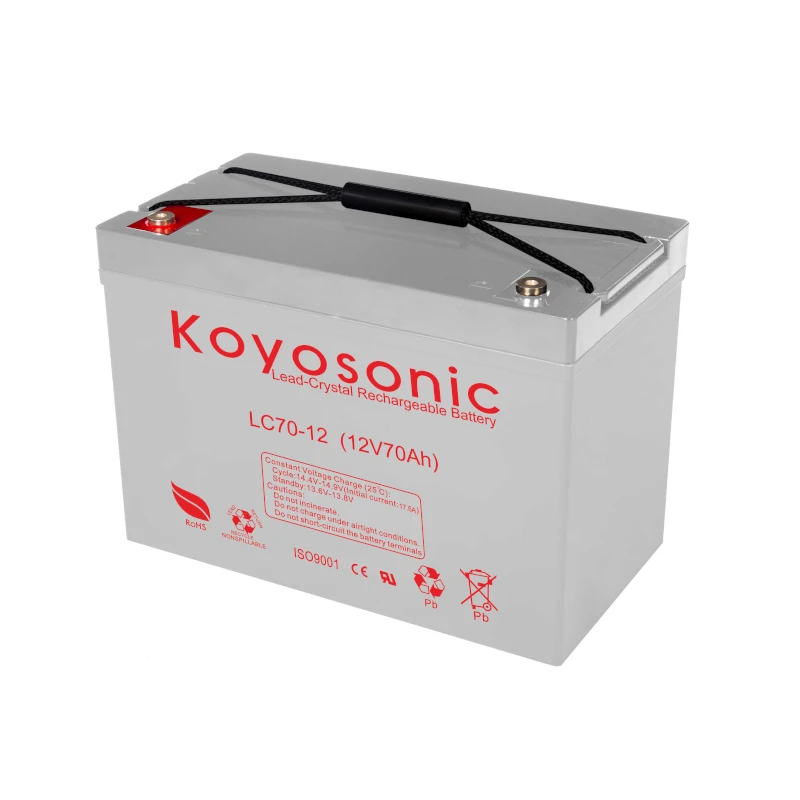 factory direct 12V 70Ah Lead Crystal Battery High Rate Battery for Solar