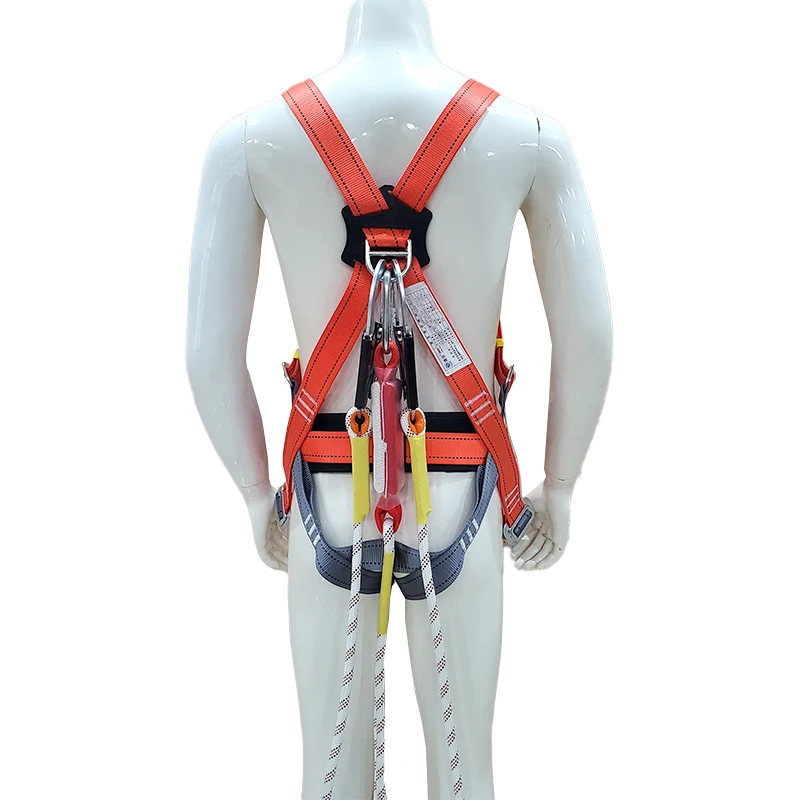CE 5-точечный регулировки защиты от падения Талия Мягкий ремень безопасности строительства ремени безопасности всего тела жгут