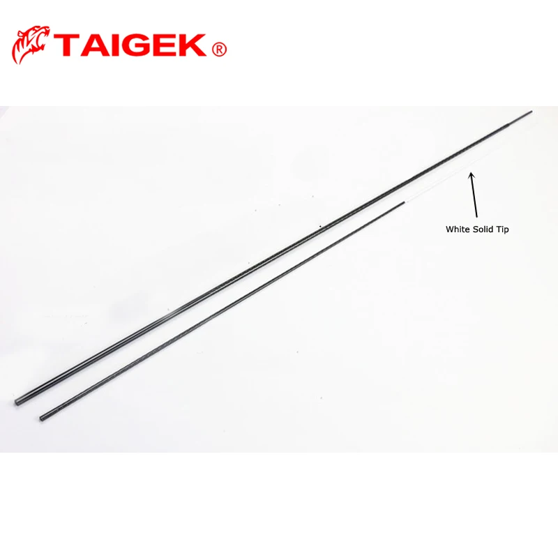 TAIGEK Carbon Fiber Fishing Rod Blank 2 Section 1.43m Ulight Cross Wrap Bass Rod Blank DIY Rod Building Blank