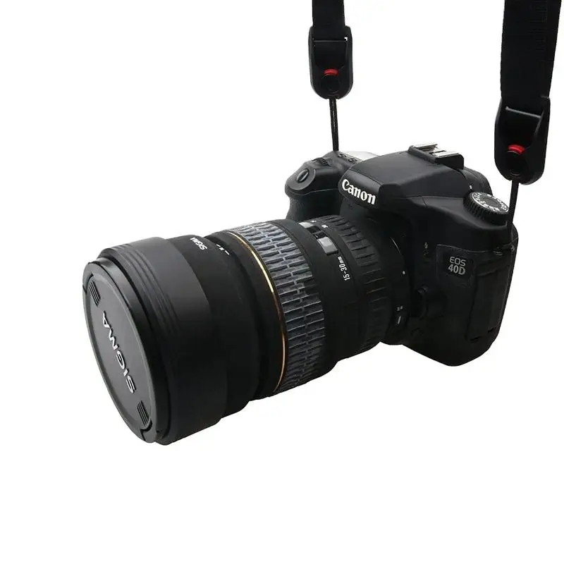 Wholesale personalized customization easily remove waterproof neoprene SLR camera neck strap anti-fouling