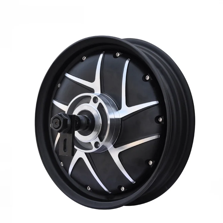 YM MOTOR 72V 1500 Watt Powerful Two Wheels Motorcycle Brushless 10 inch electric scooter hub motor