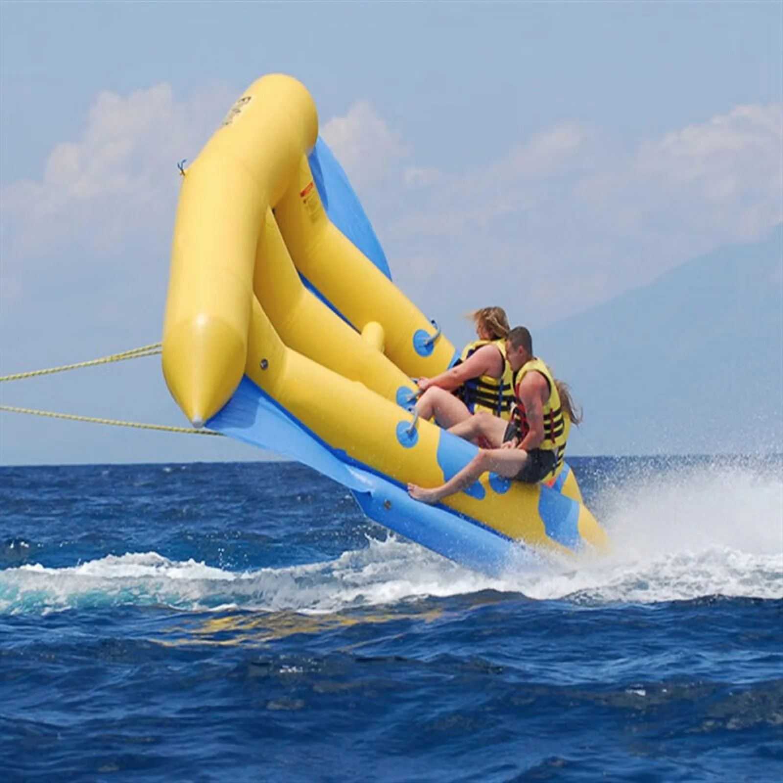 New design water boat inflatable outside air fly fishing tube inflatable water game for sale