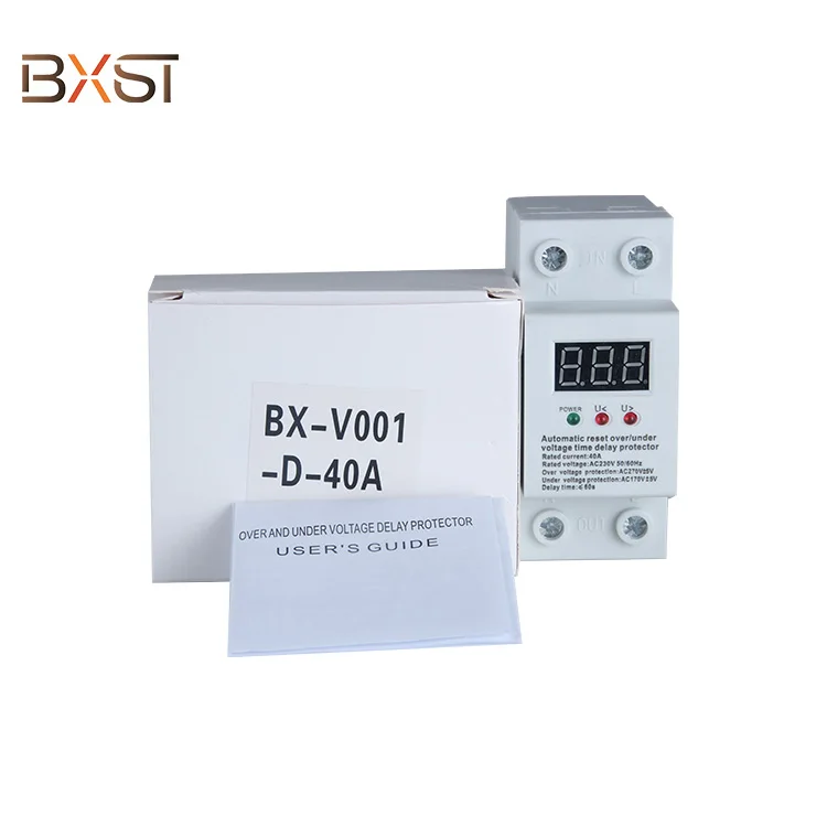  BX-V002-100A трехфазный над и под DIN rail Тип автоматический стабилизатор напряжения протектор