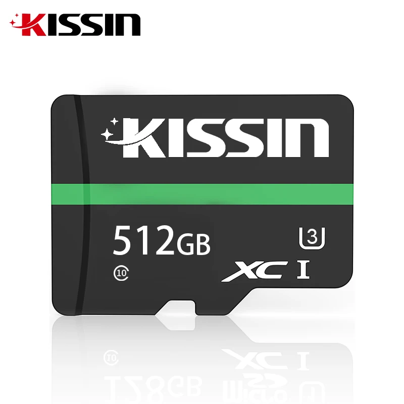 KISSIN высокоскоростной мобильный телефон TF карта SD памяти 4 ГБ 8 16 32 64 128 256 512 гб поддержка OEM