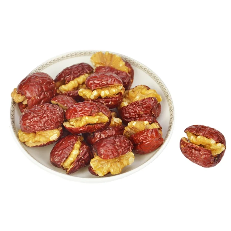 Top quality China New Style Health Dry Fruit Shinong jujube with walnut/jujube walnut/jujube sandwich