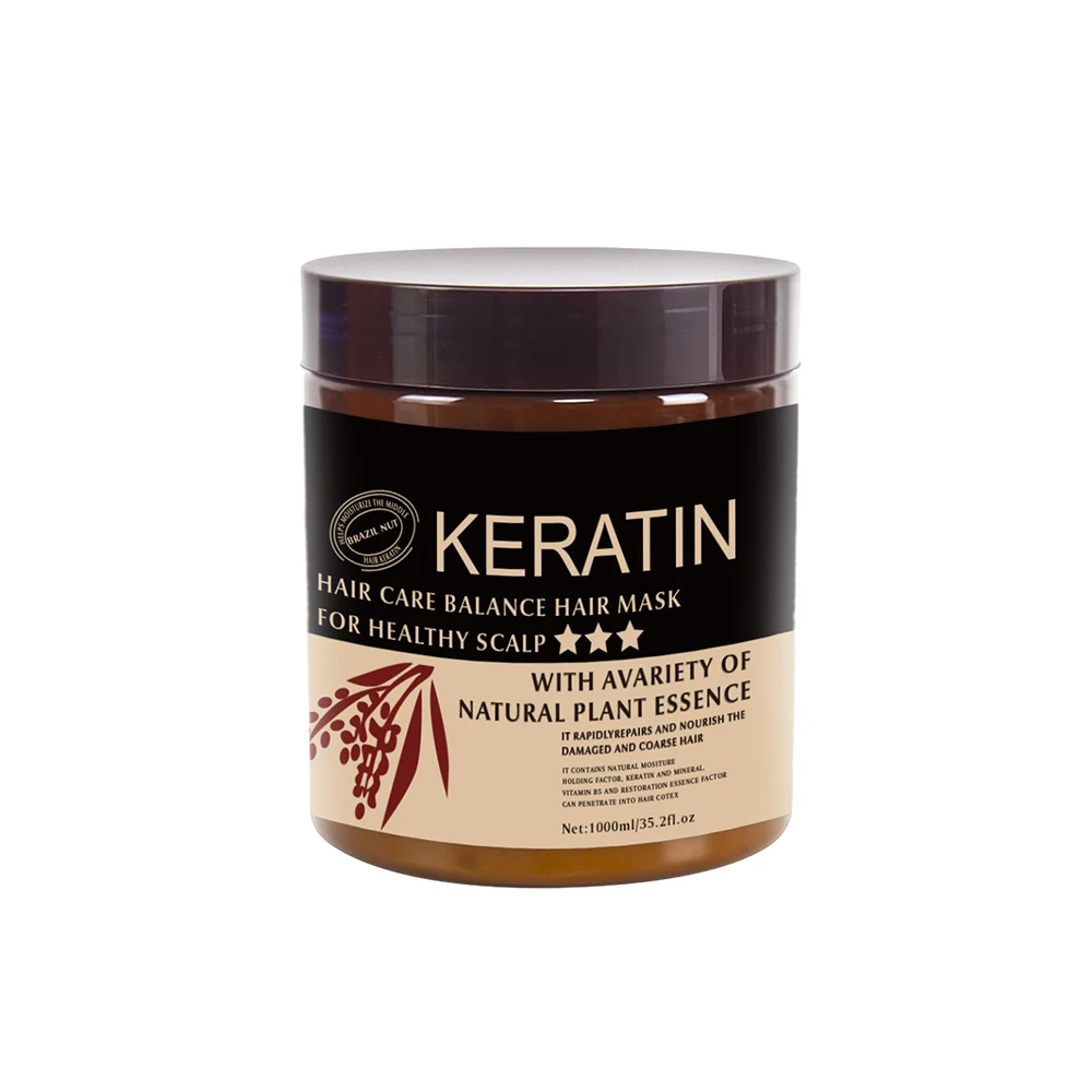 Popular keratin hair mask keratin hair treatment mask max care brazil hair mask