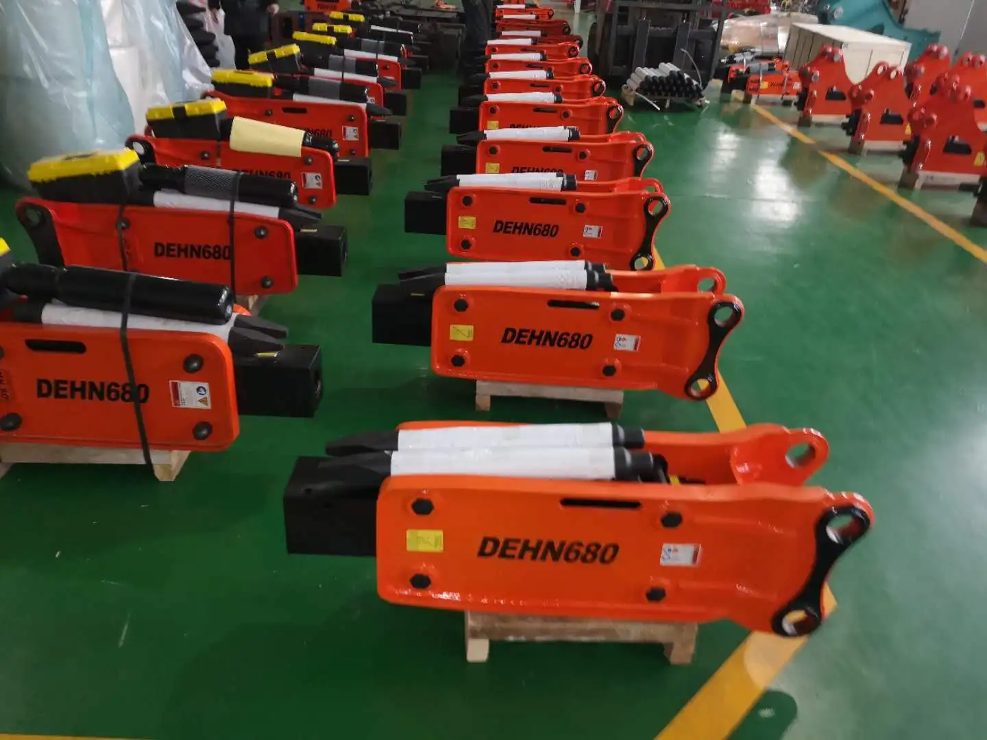 68 mm chisel hydraulic breaker fine rock breaker