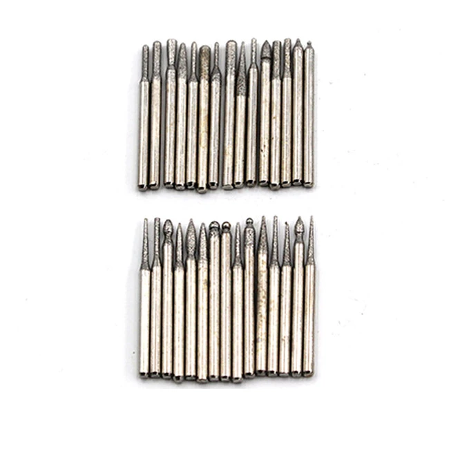 Wholesale Price Diamond Grinding Tools 30 Pieces Diamond Setting Tools Jewelry Making