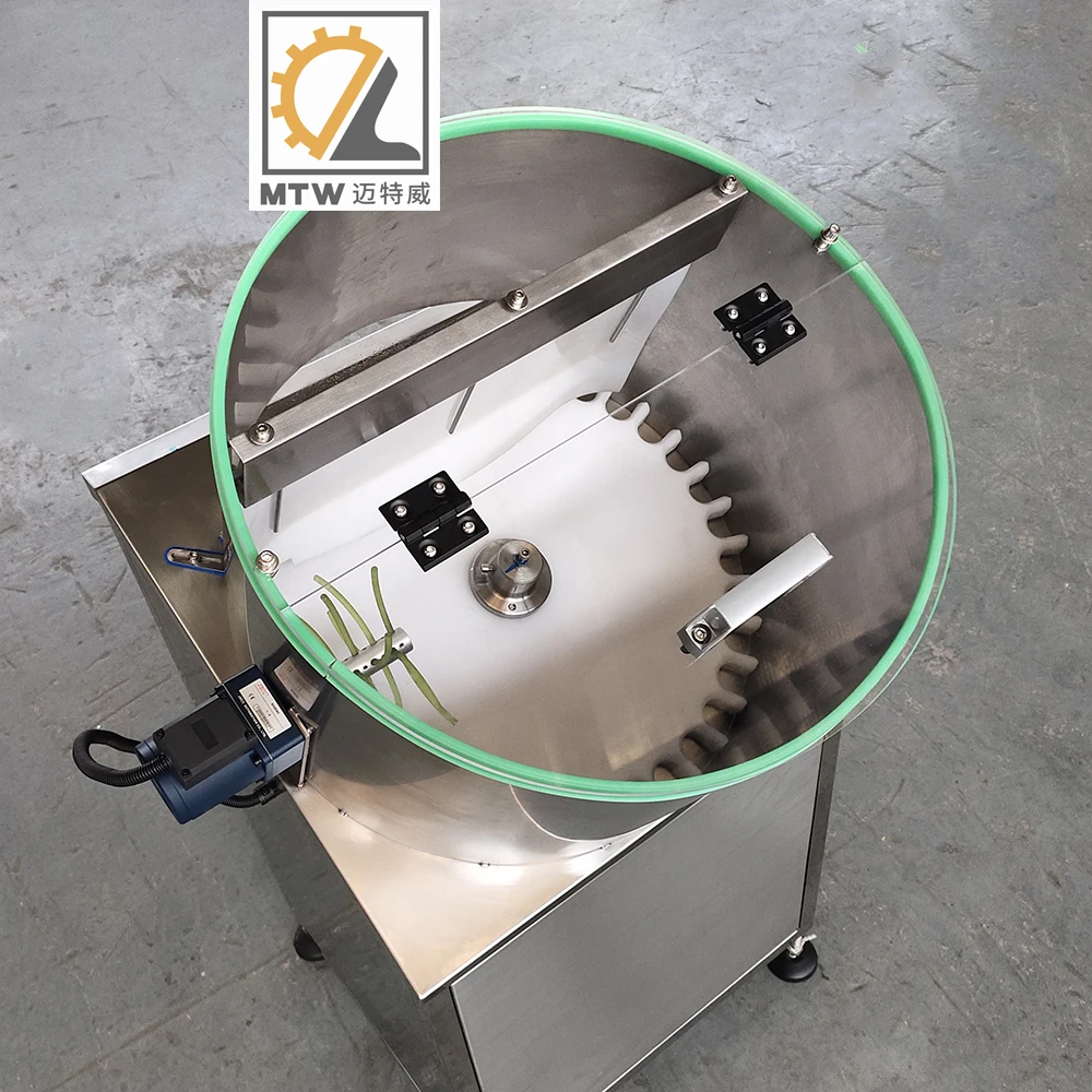 MTW top quality automatically unscramble bottles machine bottle unscrambling machine