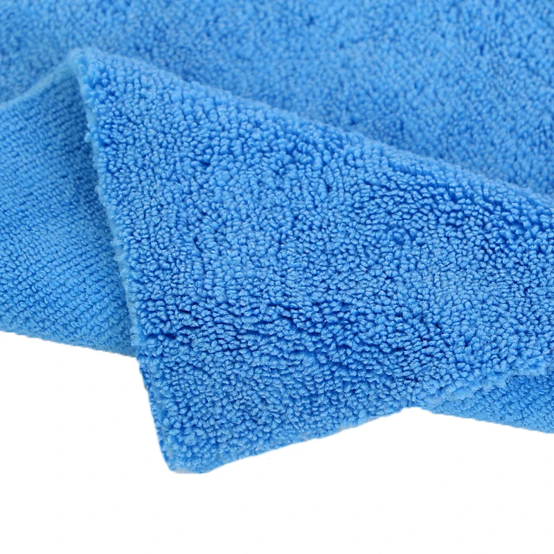 Wholesale Detailing Supplies Premium Microfiber Long Short Hair Cleaning Cloth 400gsm 40x40cm Edgeless Cloth Towels