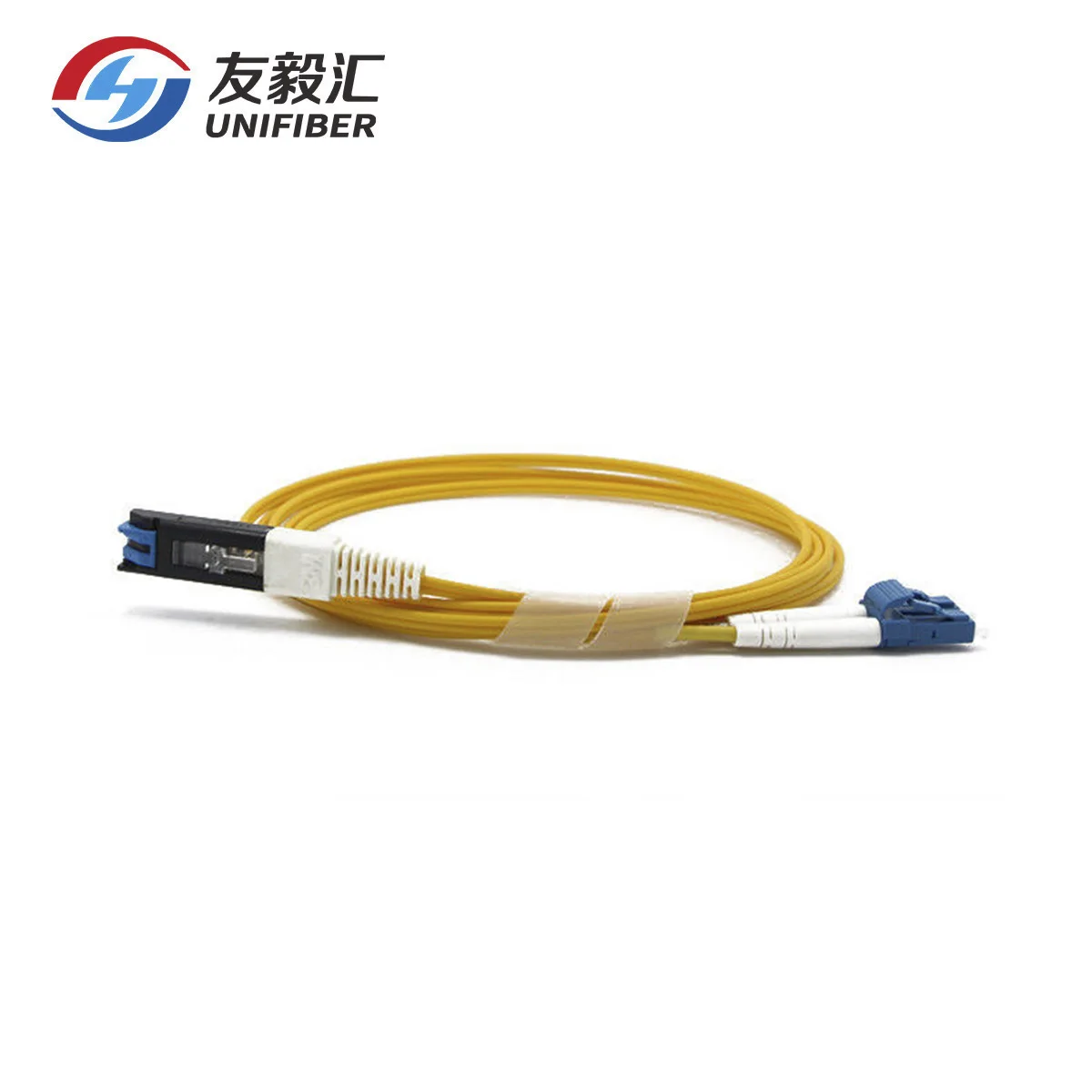 Single Mode Duplex VF45 to LC  Fiber Optical Patch Cord 1/3/5m