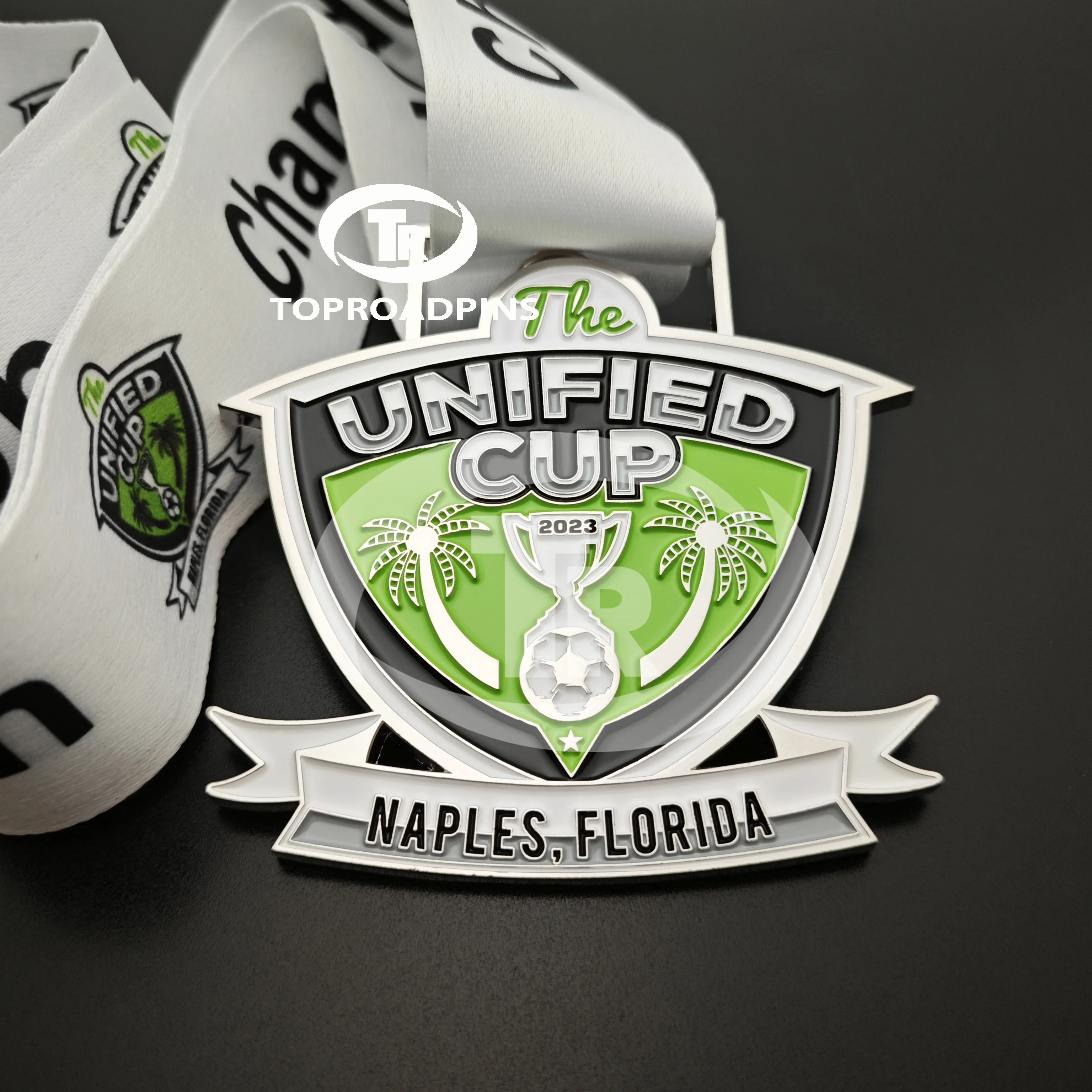 Heavyweight Wrestling Boxing Fighting Champion Belt Metal Leather Medals For Children