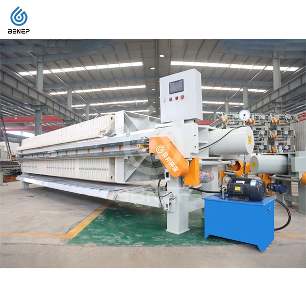 Automatic Environmentally Membrane Filter Press Textile Sludge New Engine Pump Filter Plate Chemical Liquid