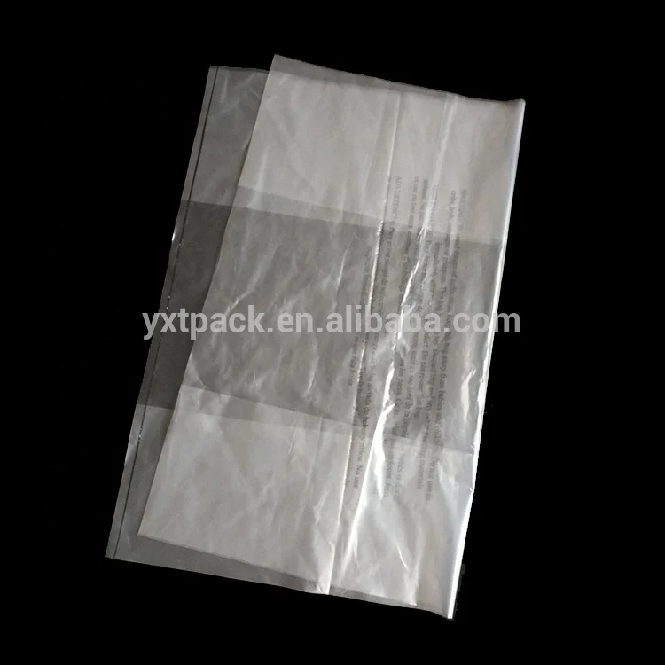 Resealable 1.5mil Suffocation Warning PE Self-sealing Bags, Clear Mailer Bag,Sealed Transparent Packaging Bags