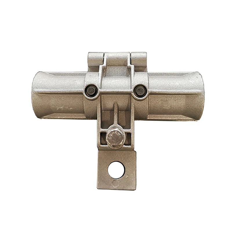 Dead End Aluminium suspension overhead ADSS fiber optic cable clamp