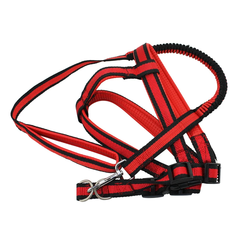 OEM pet supplies rope dog traction extension Pet leash cord with reflective elastic cord