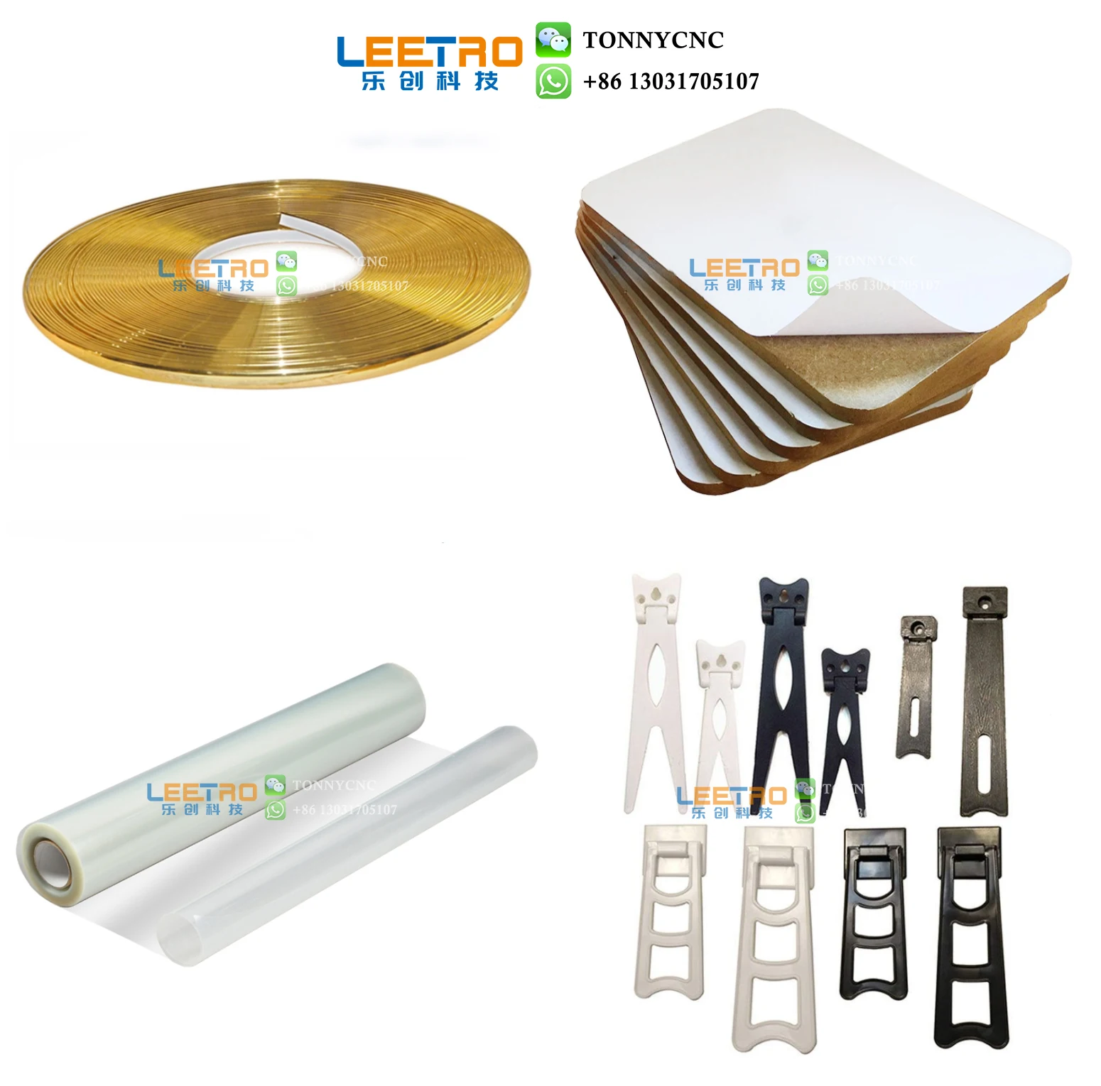 PET Crystal Clear Lamination Film Roll with Protective Layer Self Adhesive Film Roll for Wedding Photos