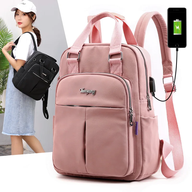 Student Backpack Laptop Rucksack Handbag School Bag for Travel Business College Shoulder Backpacks Climbing Back Pack Pockets
