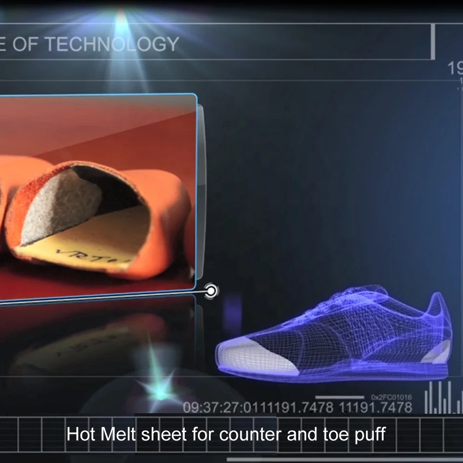 0.8MM Shoes Factory Raw Material  Low  Thermoplastic Hot Melt TPU Sheet for Footwear