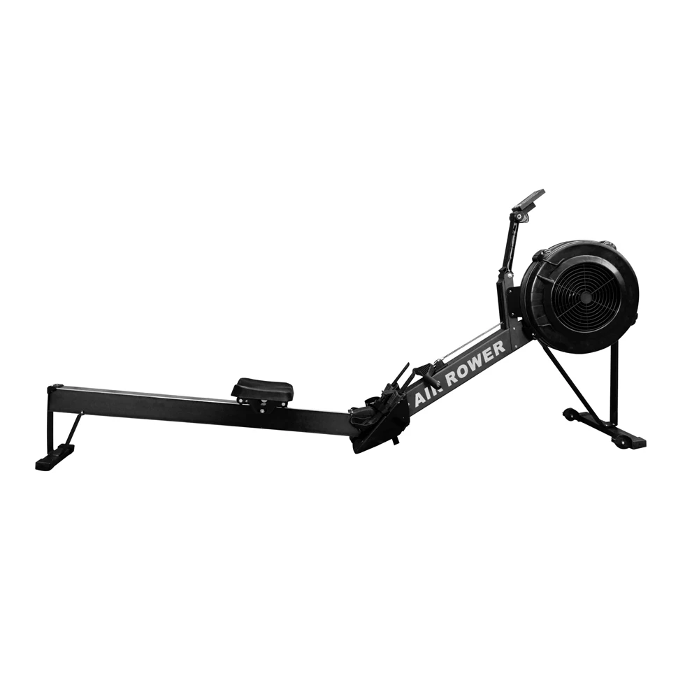Wholesale  new design commercial fitness gym equipment magnetic air rower rowing machine with monitor