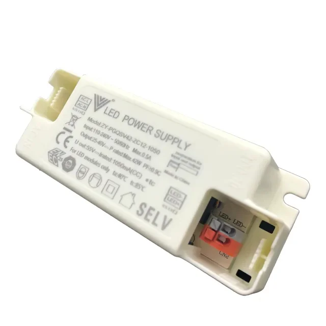 CE ETL FCC 12V 24V 48V 15W 30W 60W 100W 200W 360W 600W 1000W Constant Current led driver LED Strip Lighting dimmer power supply