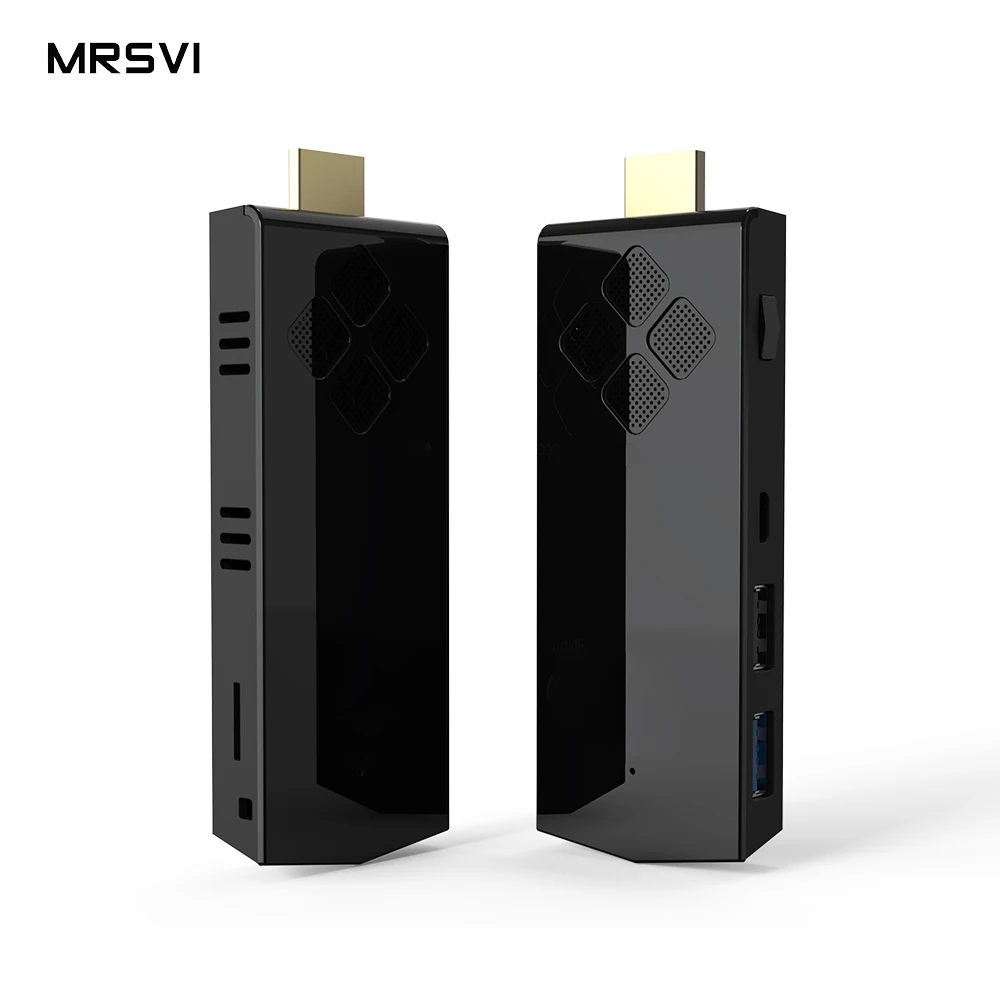 T5B smart tv stick 4 ГБ ОЗУ 32 Гб ПЗУ 2,4 & 5,8 ГГц двухдиапазонный WiFi ОС windows 10,0 Android tv stick