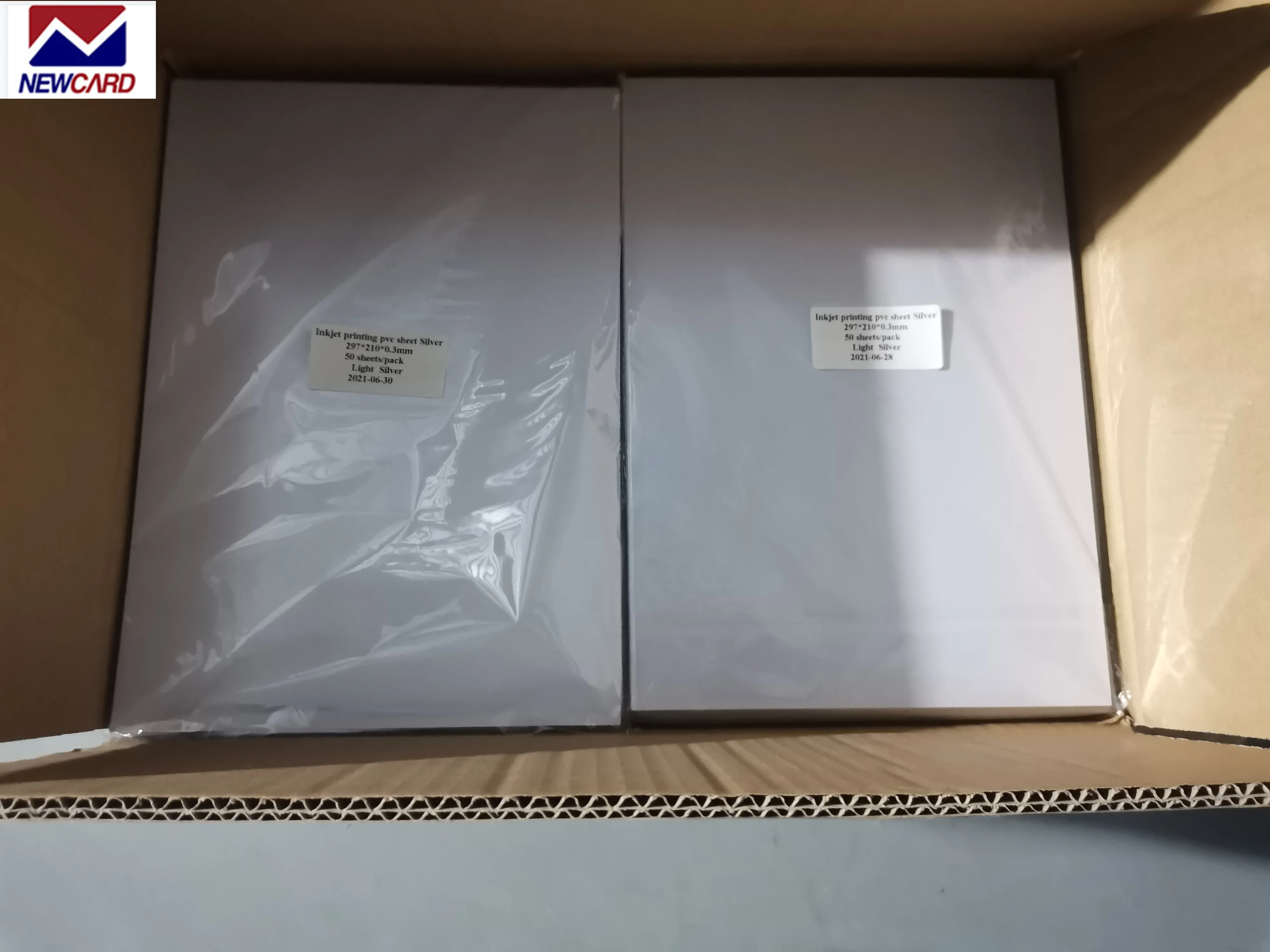 74 vicat softening point PVC core sheet for Bank cards