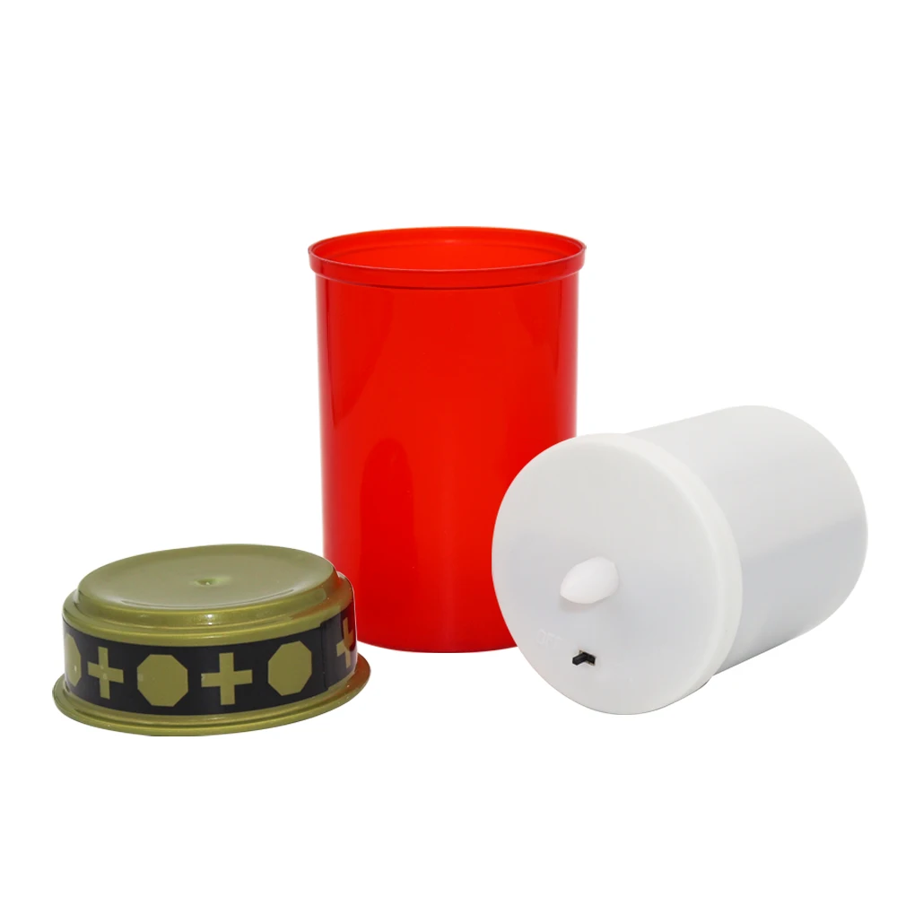 LED Plastic AA battery with ground plug LED tomb lamp outdoor waterproof courtyard electronic candle cemetery lamp