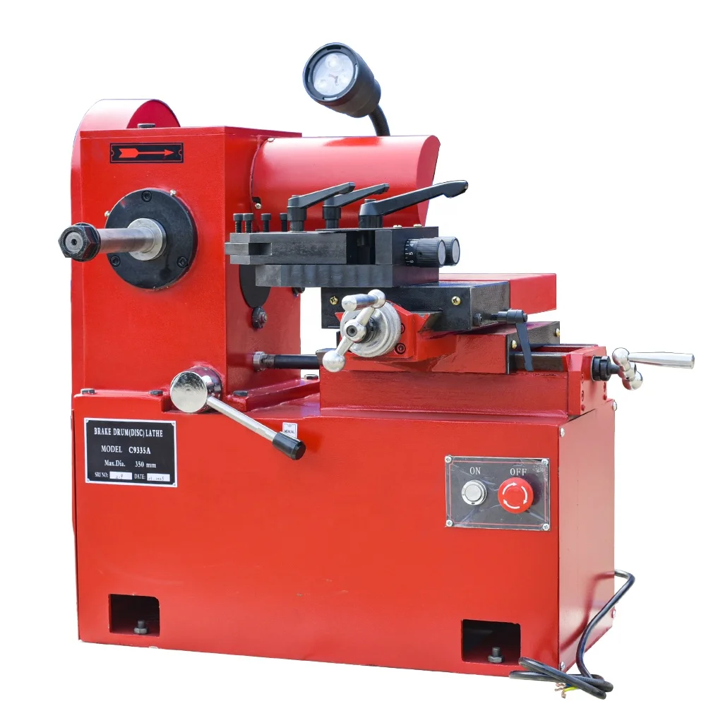 Manufacturer Wholesale Double Disc Grinding Machine Brake Disc Brake Drum Grinding Lathe Machine C9335A