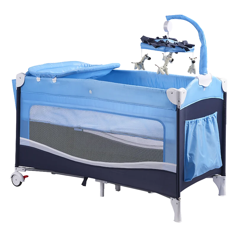 Sales Excellent Factory Direct Sales Swing Adjustable Luxury Baby Cribbed