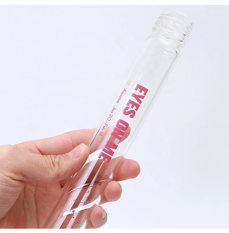 50ml 100ml heat resistant borosilicate glass wine bottle Spirit Glass tube with screw cap