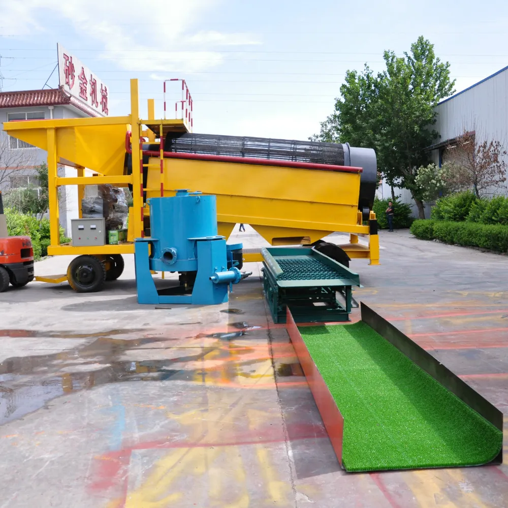 SINOLINKING Low Affordable Price Gold Separator /Gravity Separator Machine with Wind Blower Power