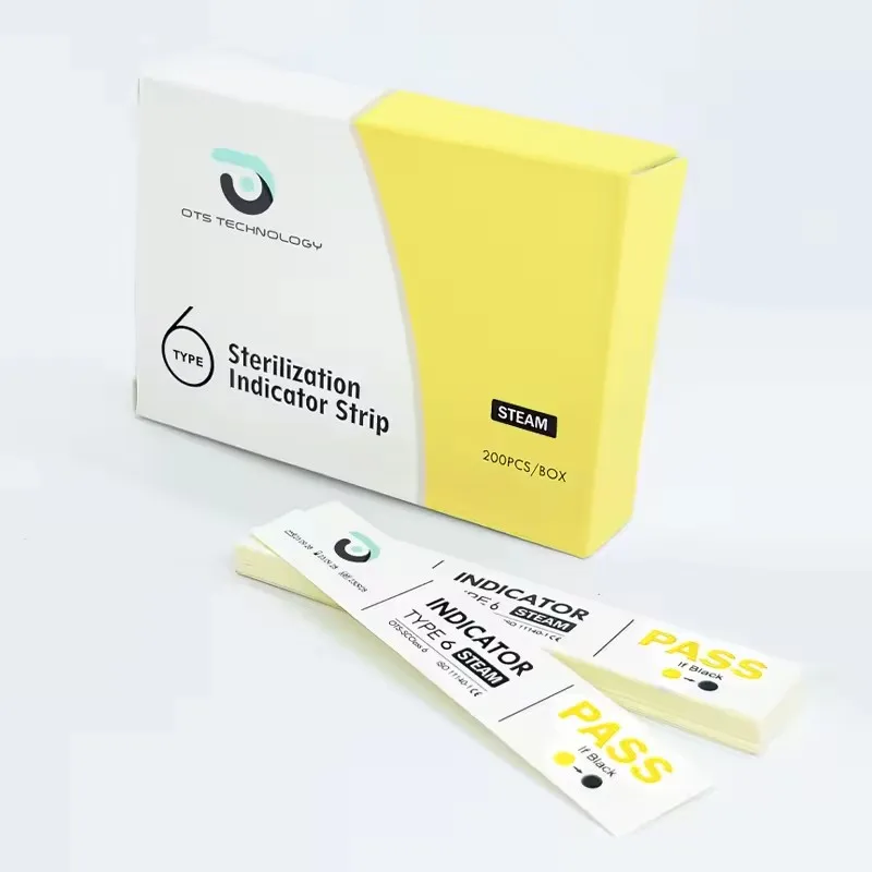 High Quality Autoclave Disposable Class 6 Steam Sterilization Indicator Strips