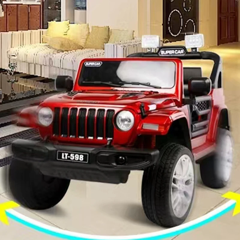 Supplier Wholesale Direct Selling Electric Kids Car Red Electric Car 1 Piece