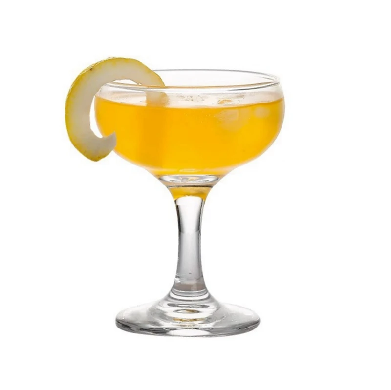 Hot Sale Classic Martini Elegant Hand Blown Manhattan Goblet for Bar