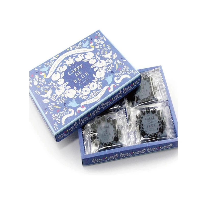
Japanese hot sale delicious nature blue chocolate for wholesale 