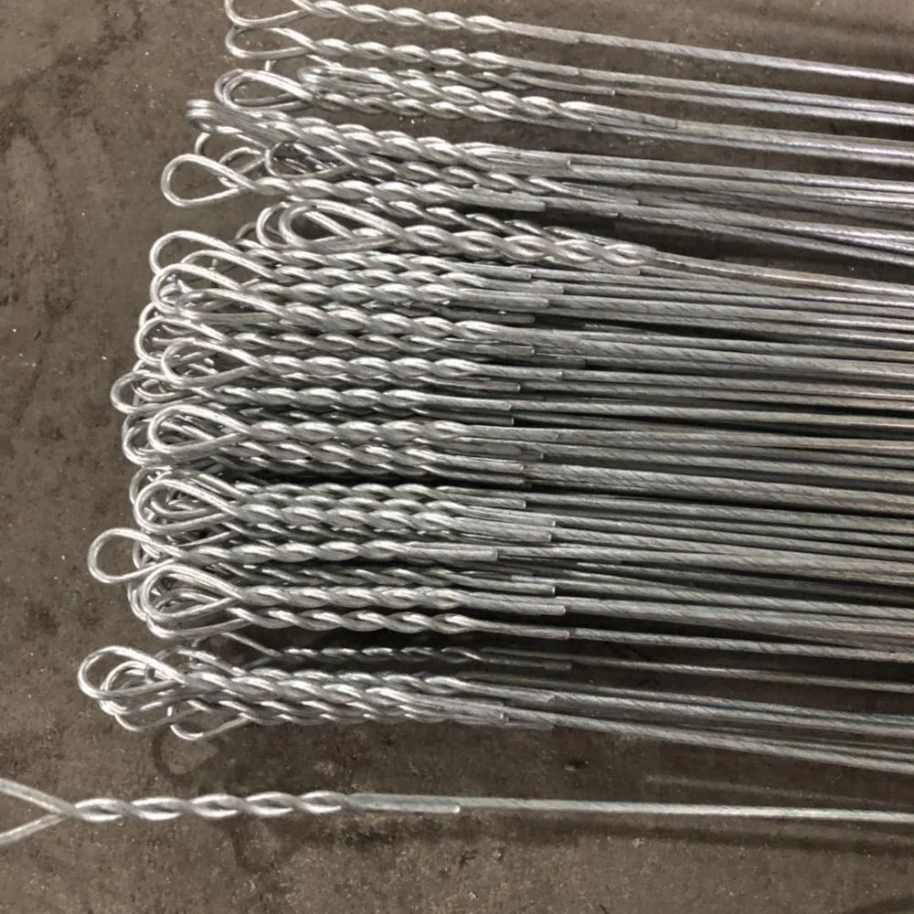 Manufacture Supply Galvanized Wire Single Loop Baling Ties Wires