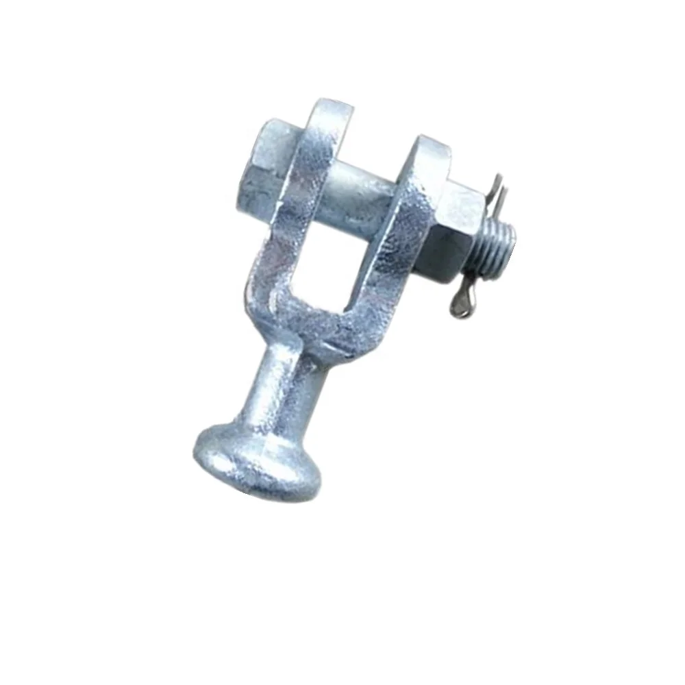 High Voltage Electric Power Composite Insulator Fitting Hardware Eye Clevis