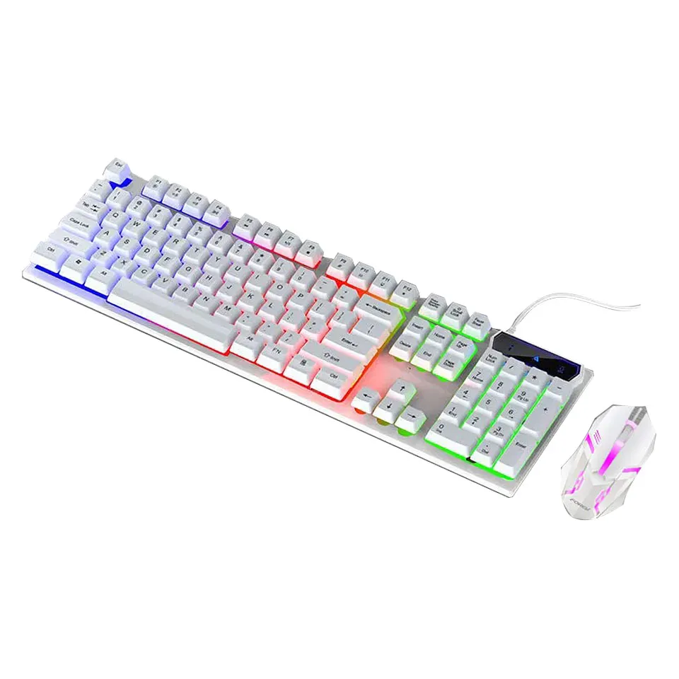 Набор для клавиатуры и мыши Q305S с RGB-подсветкой