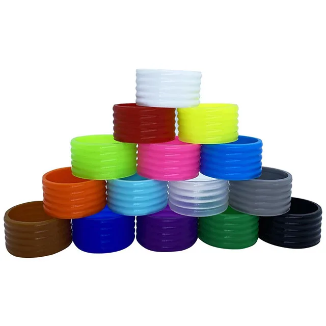 Adult Badminton and Tennis Racket Kit with Silicone Handle Ring Outdoor Entertainment Rubber Ring Seal Pick Racket Accessories