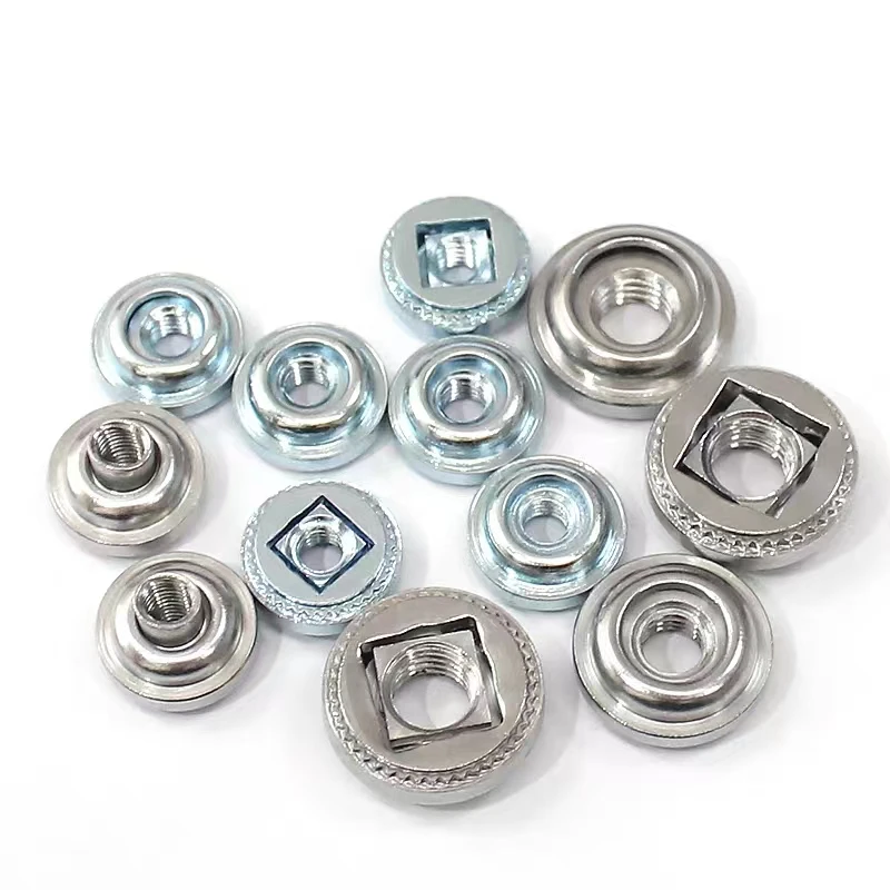 LAS LAC LA4 ALA AC AS A4  stainless steel locking or non locking thread Floating self clinching Floating Nuts For Sheet Metal