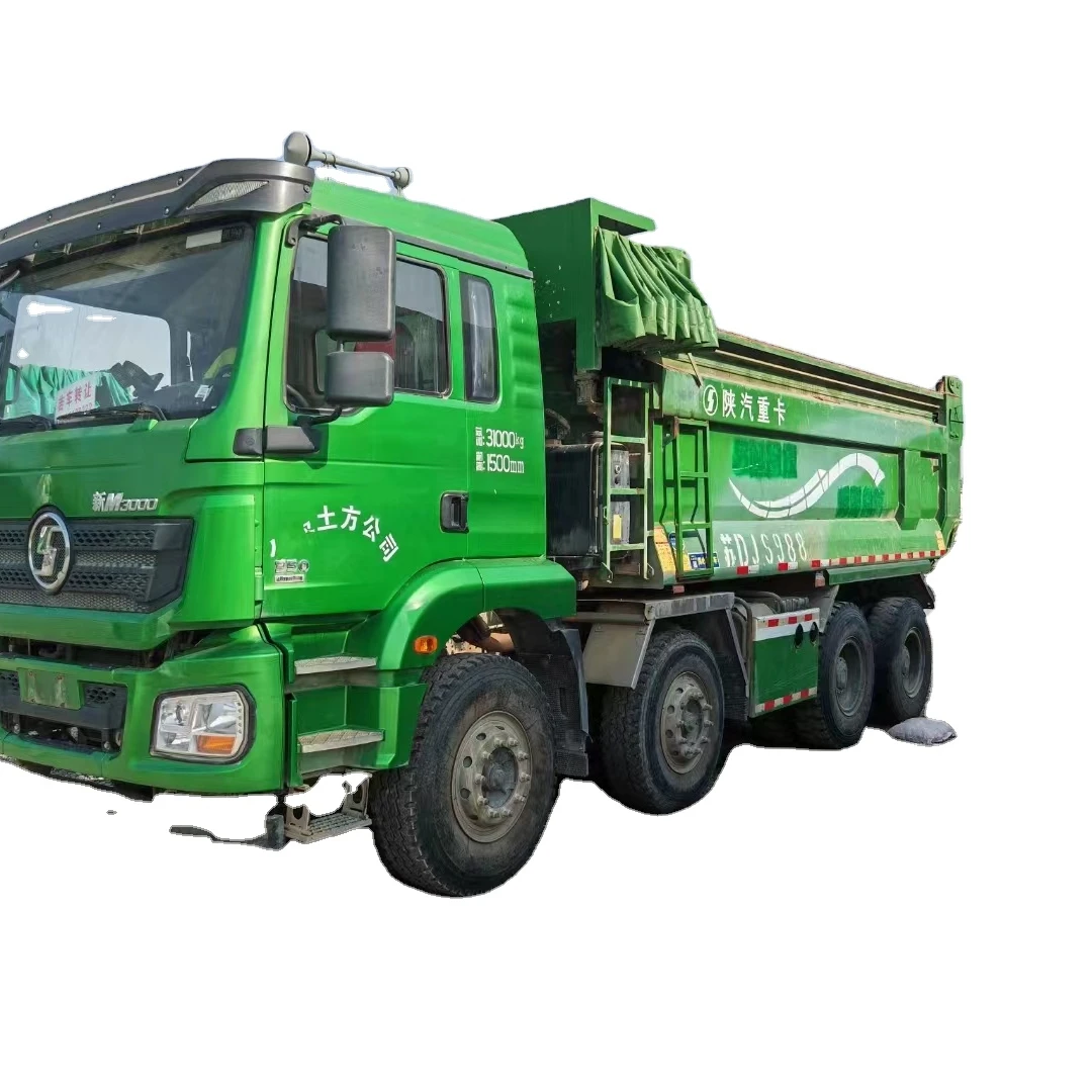 Hot sales in 2022 Shaanxi Automobile used dump truck Delong new M3000 350hp 6x4 Weichai 5.6m used city construction dump truck